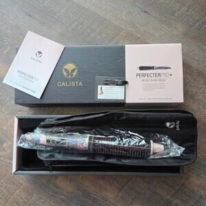 Calista Perfecter Pro+ Heated Round Brush Floral pattern